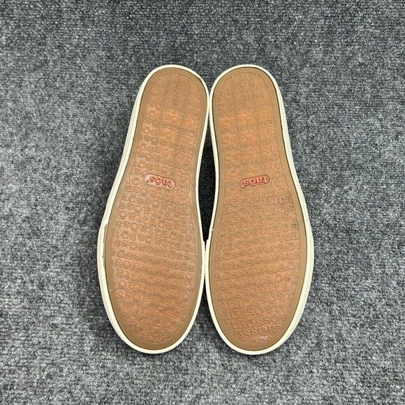 Taos Twin Gore Lux Slip On Sneakers Womens Size 7.5 Black Leather Comfort Loafer - Picture 11 of 13